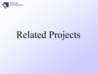 21. Related Projects
