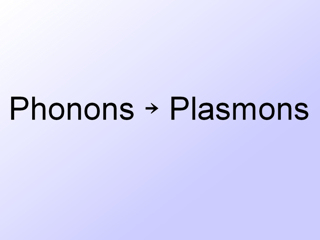 25. Phonons to Plasmons