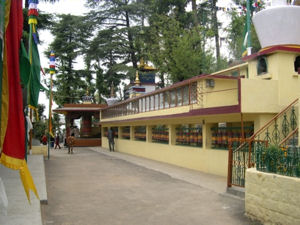 Near the Dalai Lama Home