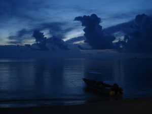 Nightfall, Tioman Island