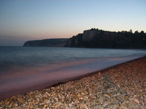 Beer Head at Sunset, Seaton